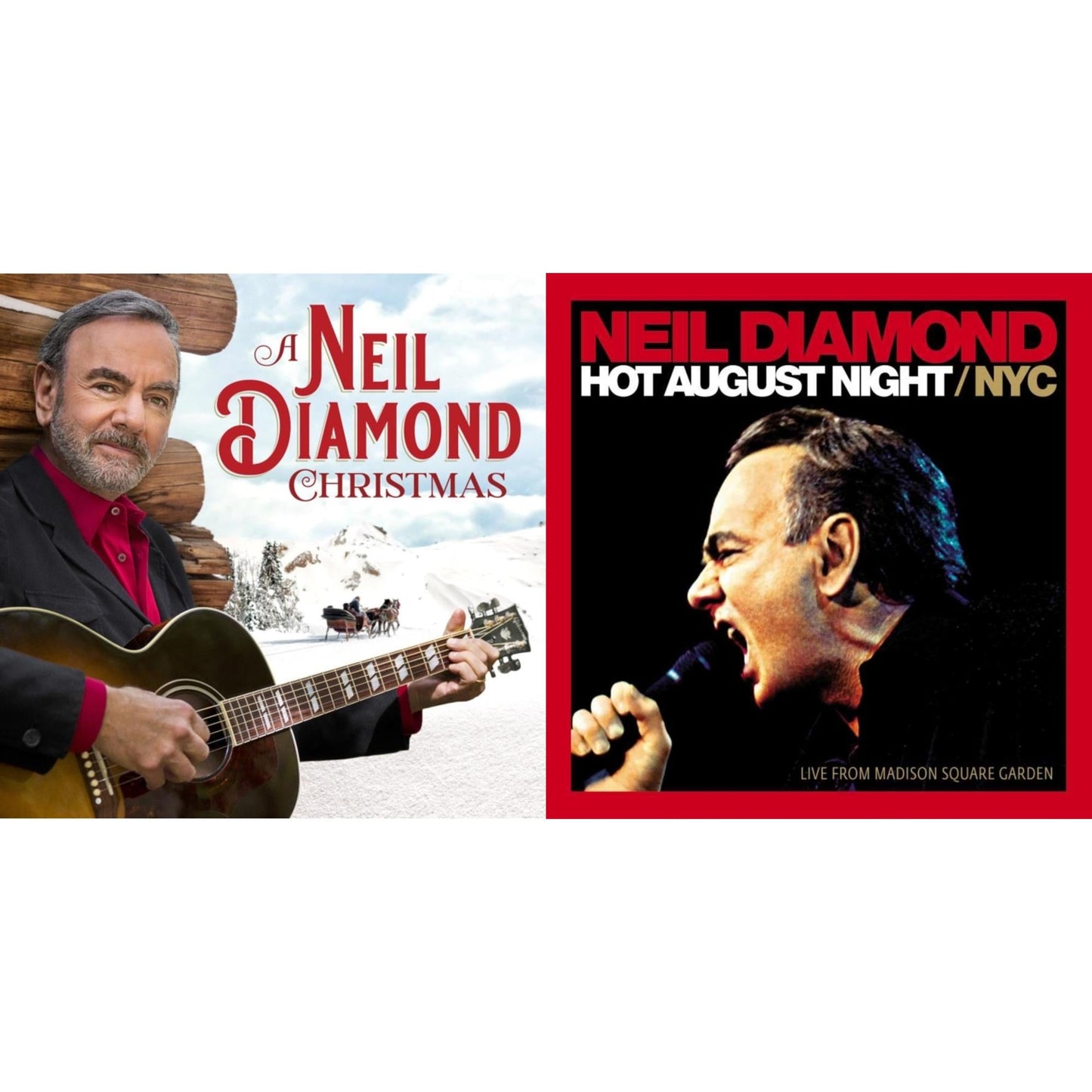 Neil Diamond - Neil Diamond Christmas (2LP) & Hot August Night/Nyc Live From Madison Square Garden (2LP)