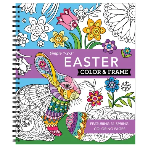 Color & Frame - Easter (Coloring Book)