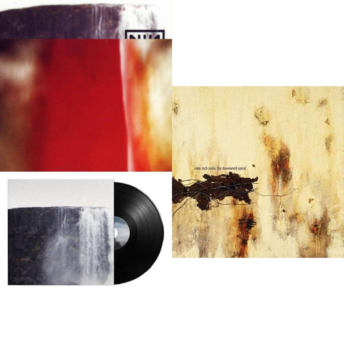 Nine Inch Nails - Fragile (3LP/180G/2016 Remaster) & Downward Spiral (2LP/180G/2016 Remaster) & Fragile: Deviations 1 (Limited Edition 4LP)