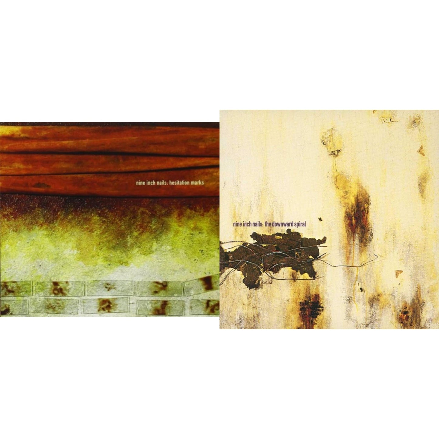 Nine Inch Nails - Downward Spiral & Hesitation Marks - CD Bundle