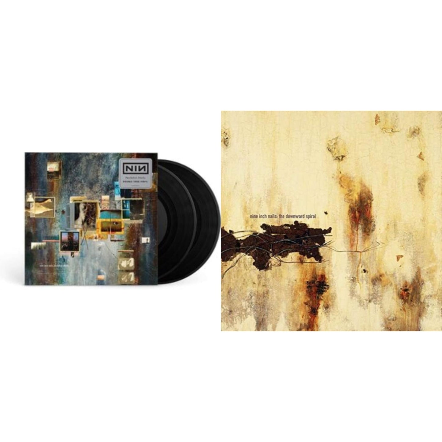 Nine Inch Nails - Hesitation Marks (2LP) & Downward Spiral (2LP/180G/2016 Remaster)