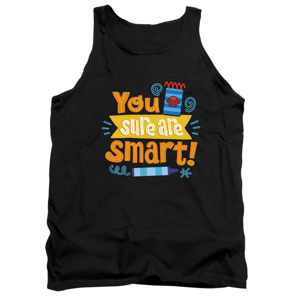 Blues Clues & You You Sure Are Art! Mens Tank Top Shirt Black Officially Licensed