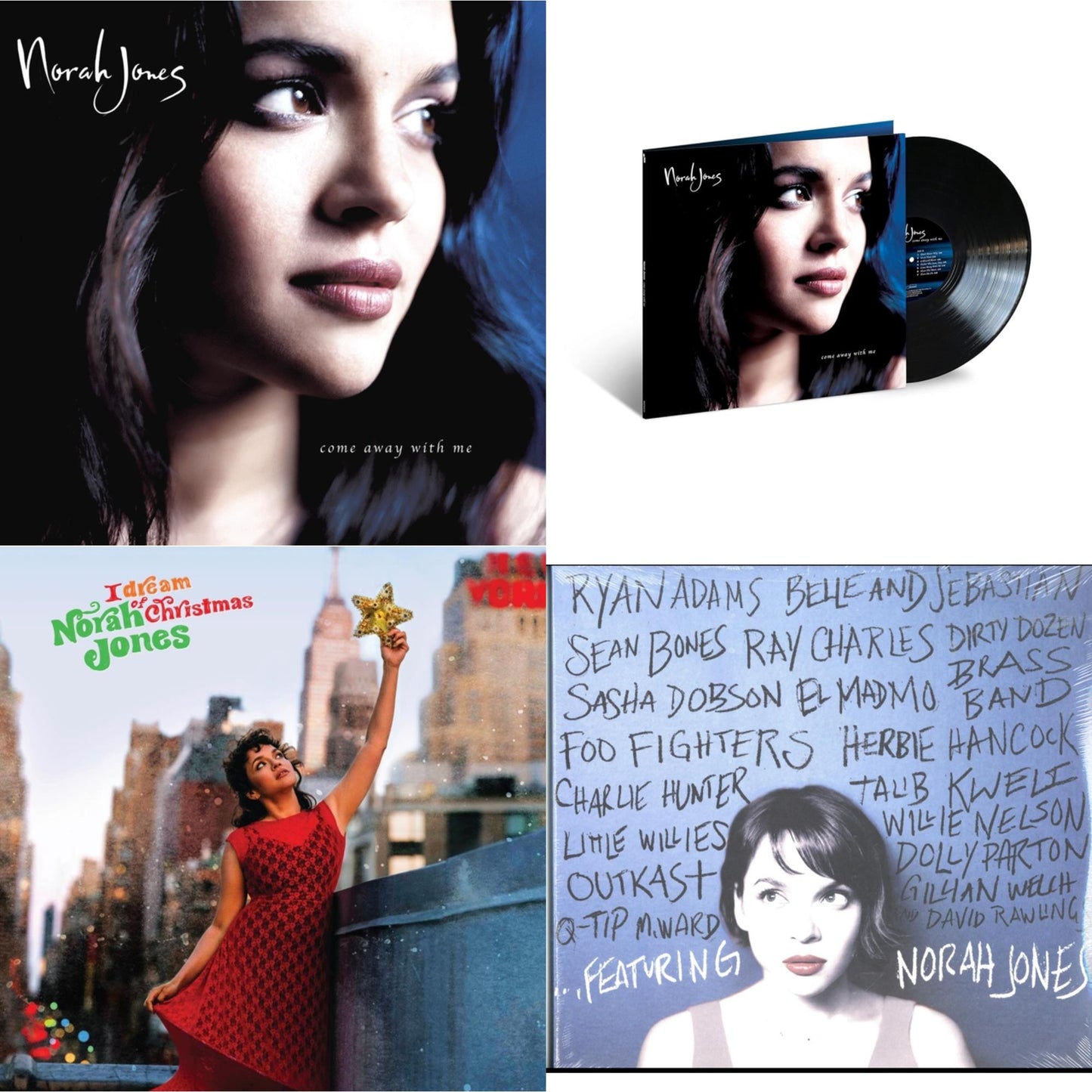 Norah Jones - Come Away With Me (20Th Anniversary) (Super Deluxe/4LP) & Come Away With Me (20Th Anniversary) & I Dream Of Christmas & Featuring