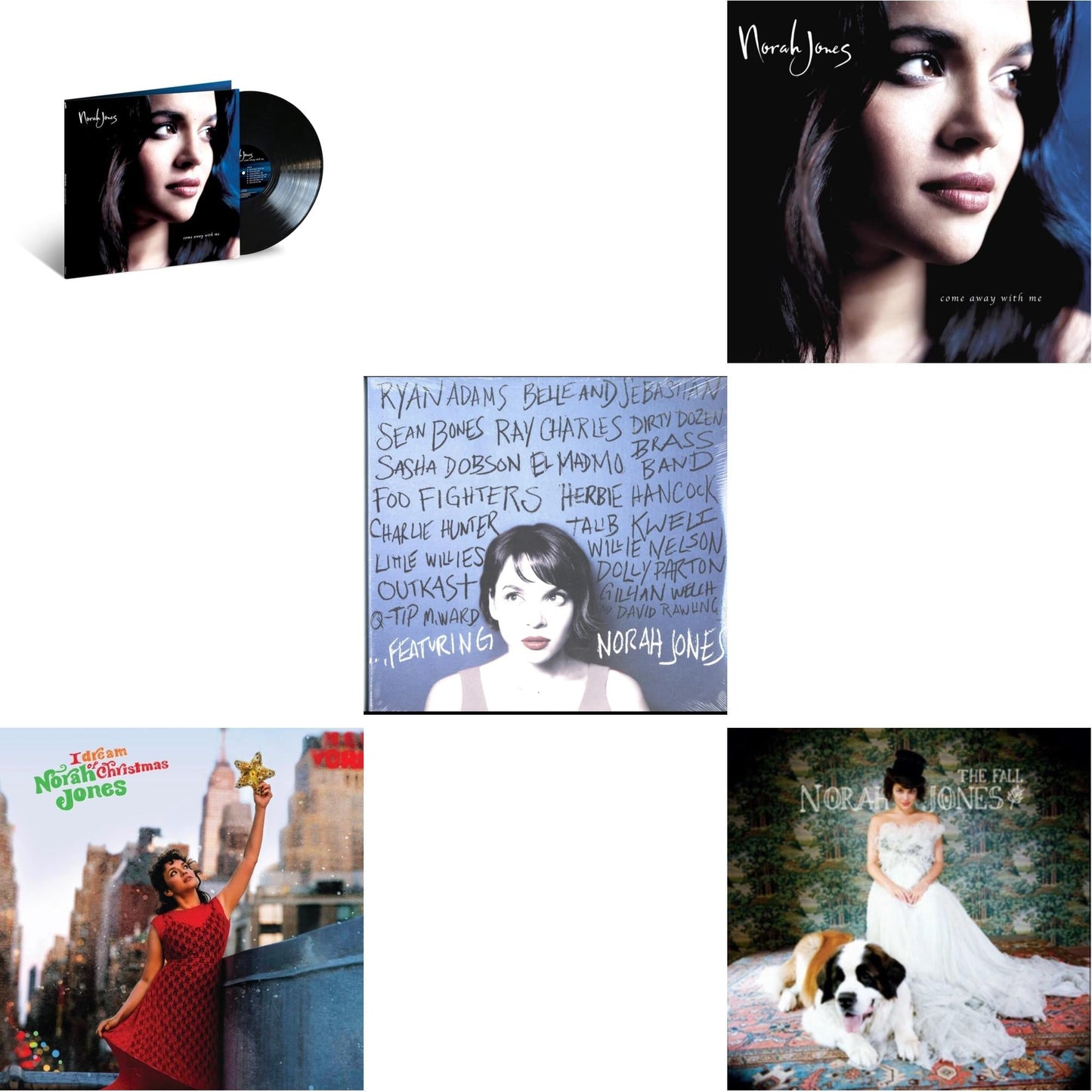 Norah Jones - Come Away With Me (20Th Anniversary) & I Dream Of Christmas & Featuring & Come Away With Me (20Th Anniversary) (Super Deluxe/4LP) & Fall