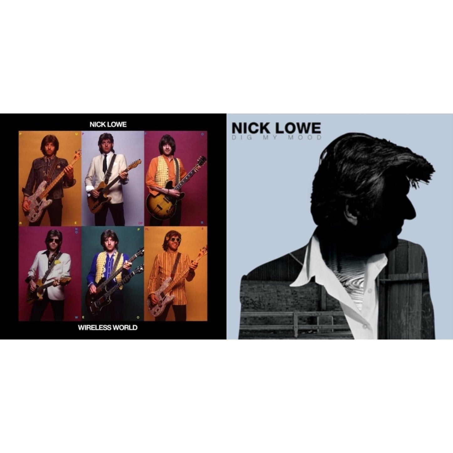 Nick Lowe - Wireless World (Transparent Green With Black Swirl LP Vinyl) & Dig My Mood (Remastered/Dl Card)