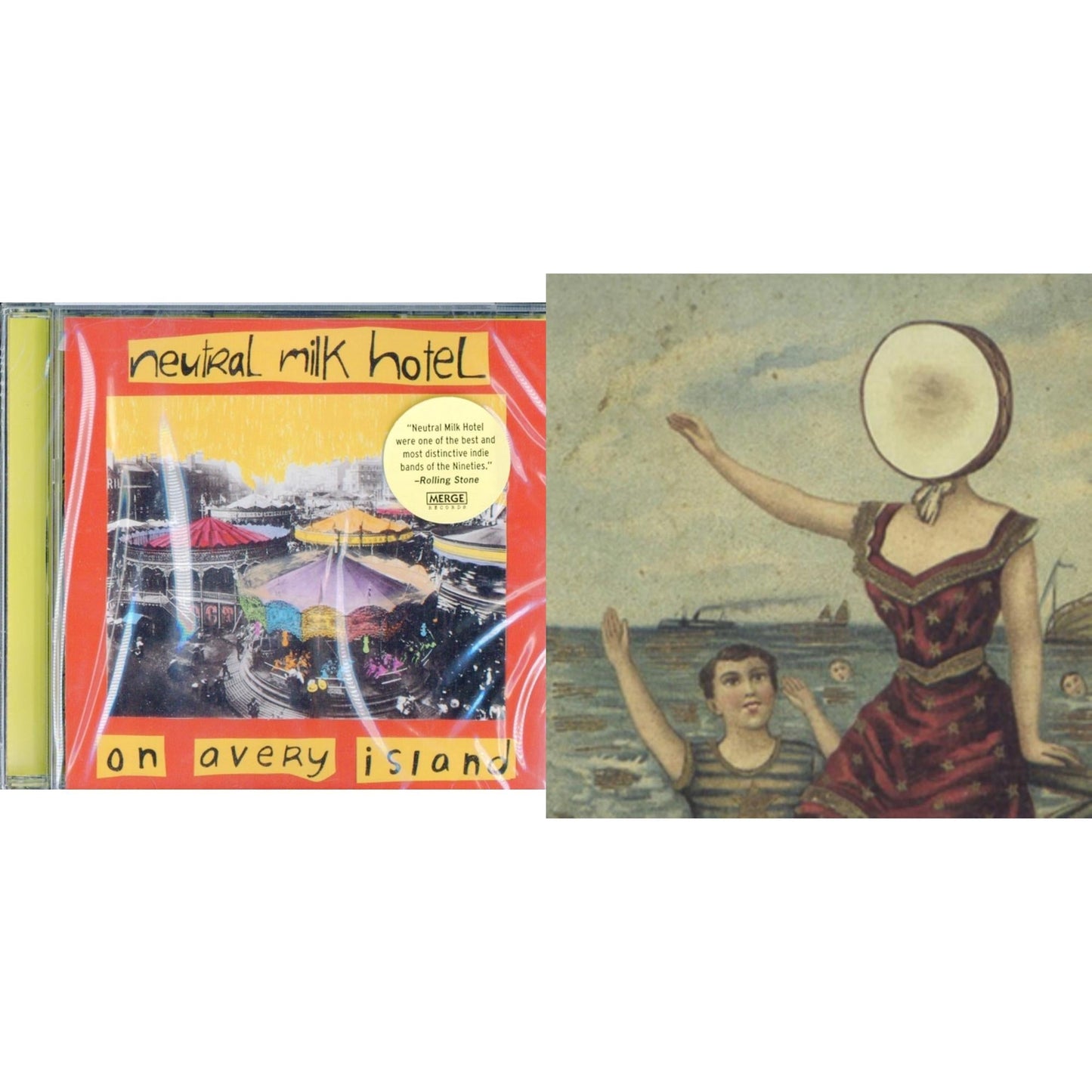 Neutral Milk Hotel - On Avery Island & In The Aeroplane Over The Sea - CD Bundle