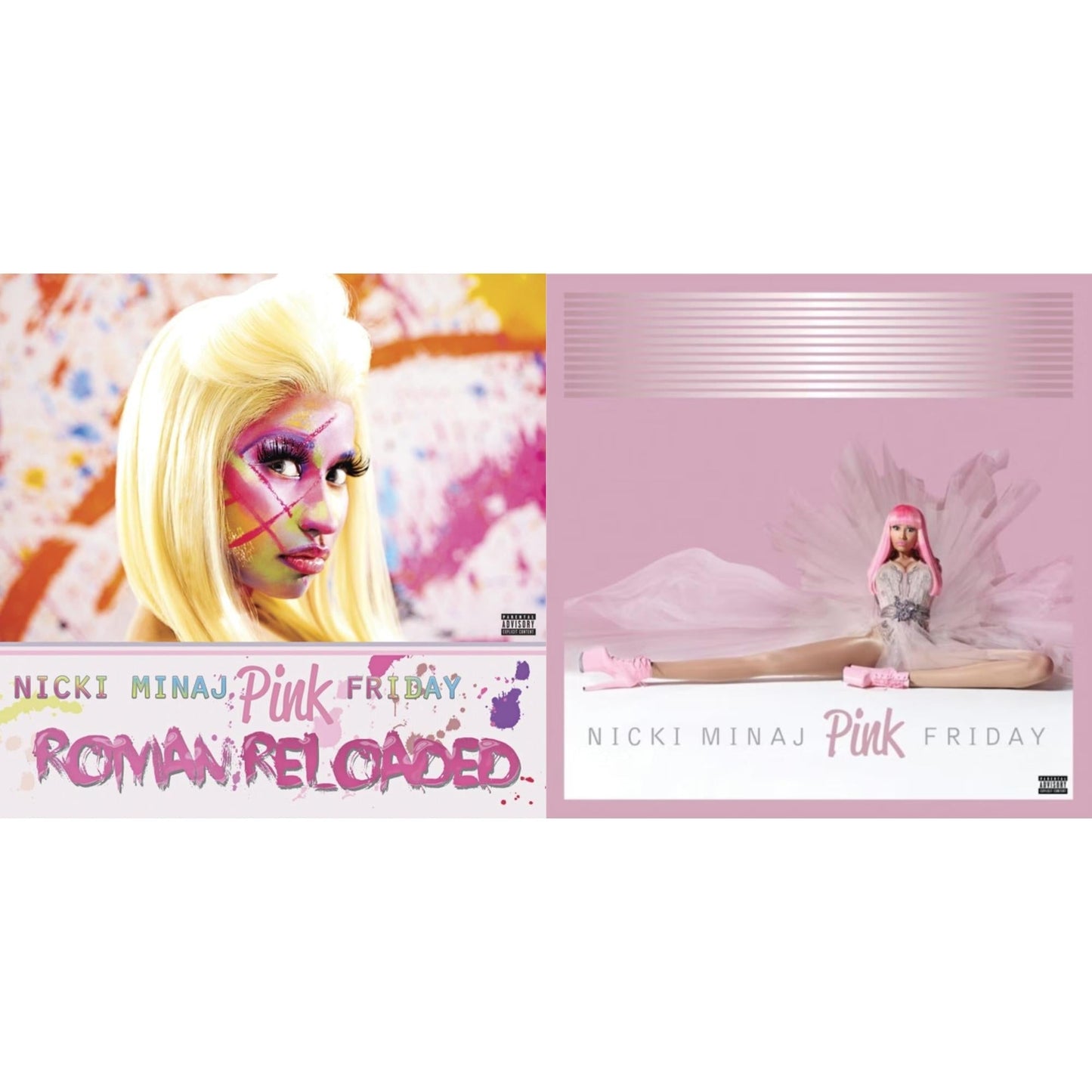 Nicki Minaj - Pink Friday (10Th Anniversary/Pink Vinyl/2LP) & Pink Friday...Roman Reloaded (2LP)
