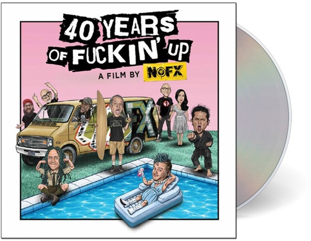 NOFX / Fat Mike – 40 Years of Fuckin' Up: Soundtrack + Score Music CD