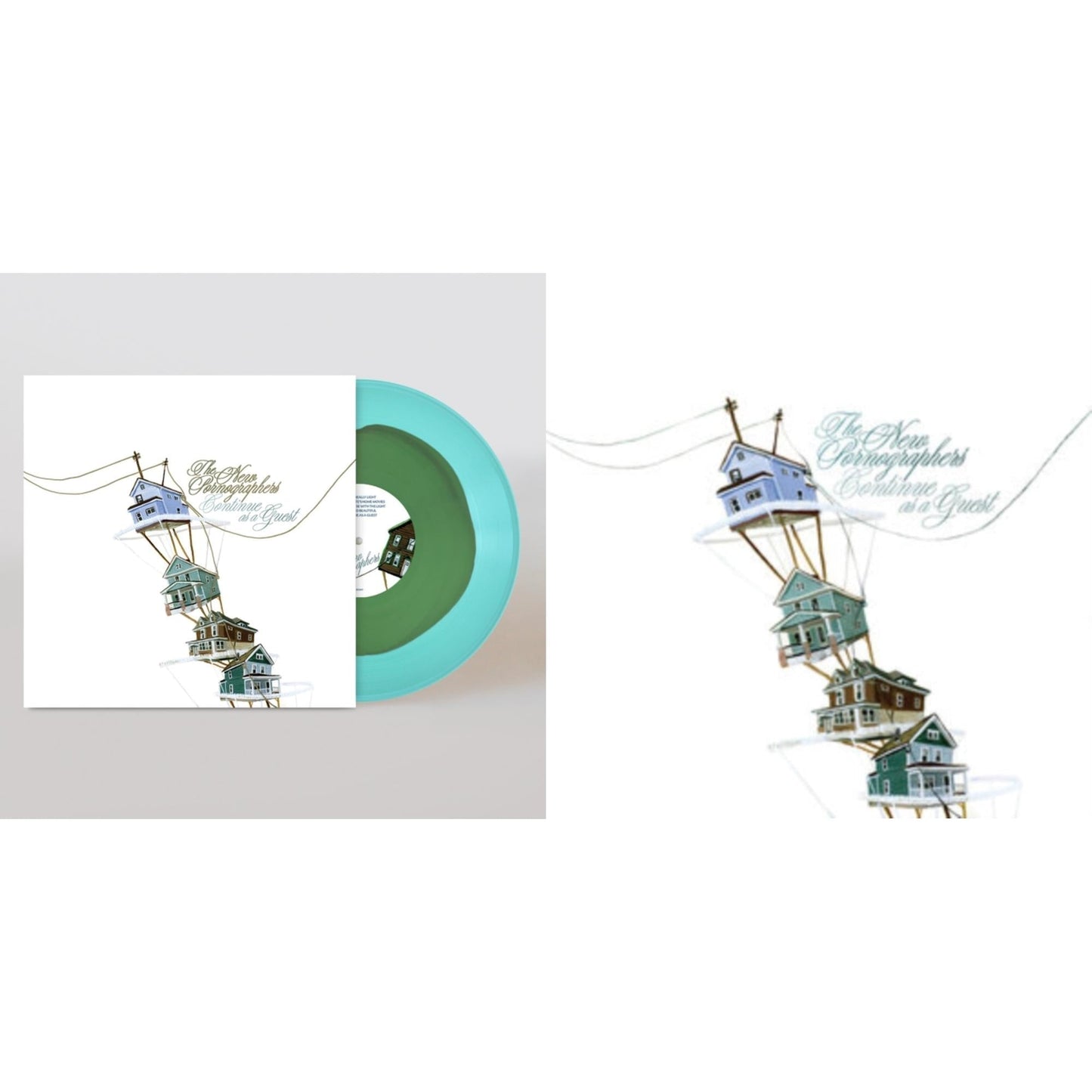 New Pornographers - Continue As A Guest (Green & Blue LP Vinyl) (I) & Continue As A Guest