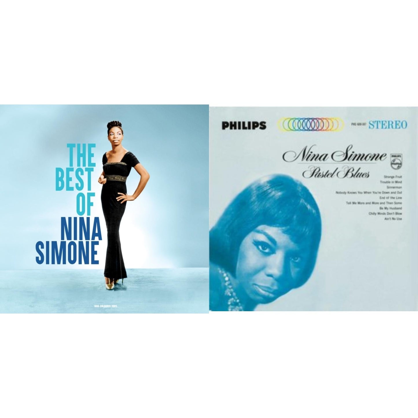 Nina Simone - Best Of (Coloured LP Vinyl) & Pastel Blues