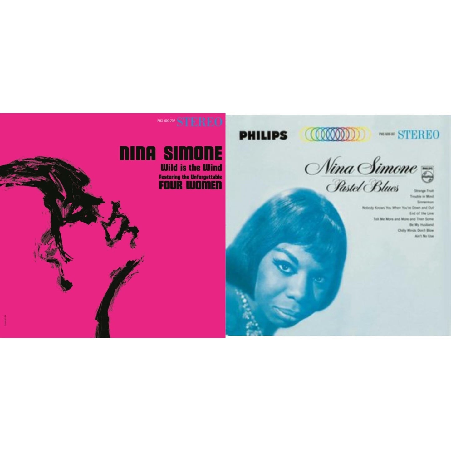 Nina Simone - Pastel Blues & Wild Is The Wind (Verve Acoustic Sounds Series) - LP Vinyl Bundle