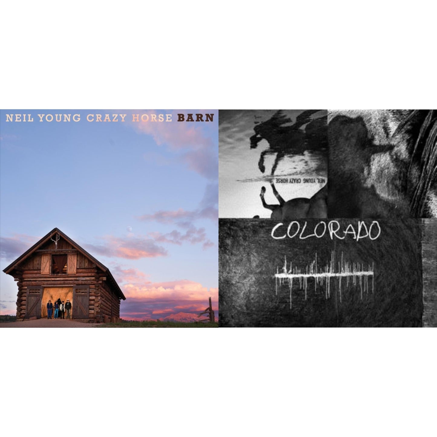 Neil & Crazy Horse Young - Barn (Deluxe Edition/LP/CD/Blu-Ray) & Colorado (3-Sided 2LP/7Inch)