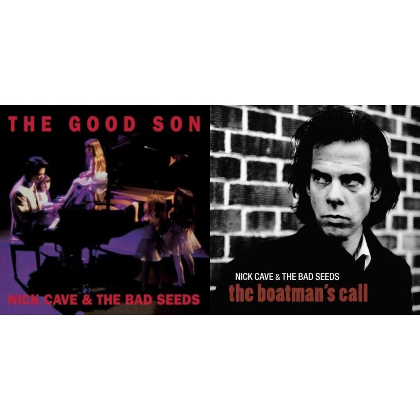 Nick & The Bad Seeds Cave - Good Son & Boatman's Call - LP Vinyl Bundle