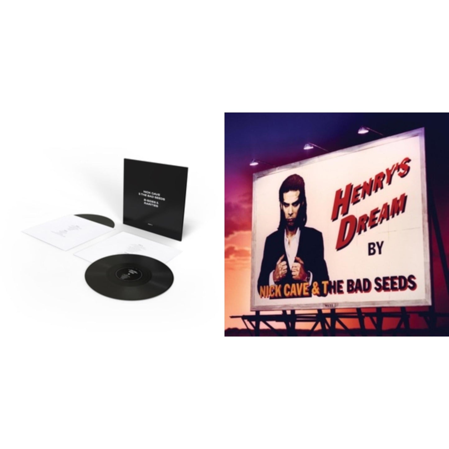 Nick & The Bad Seeds Cave - B-Sides & Rarities (Part Ii) & Henry's Dream - LP Vinyl Bundle
