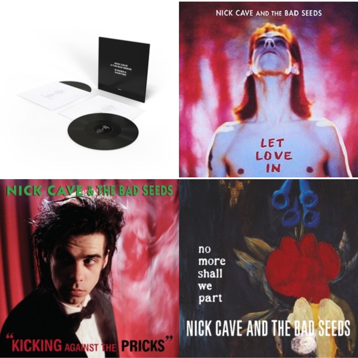 Nick & The Bad Seeds Cave - B-Sides & Rarities (Part Ii) & Kicking Against The Pricks & Let Love In & No More Shall We Part (2LP)