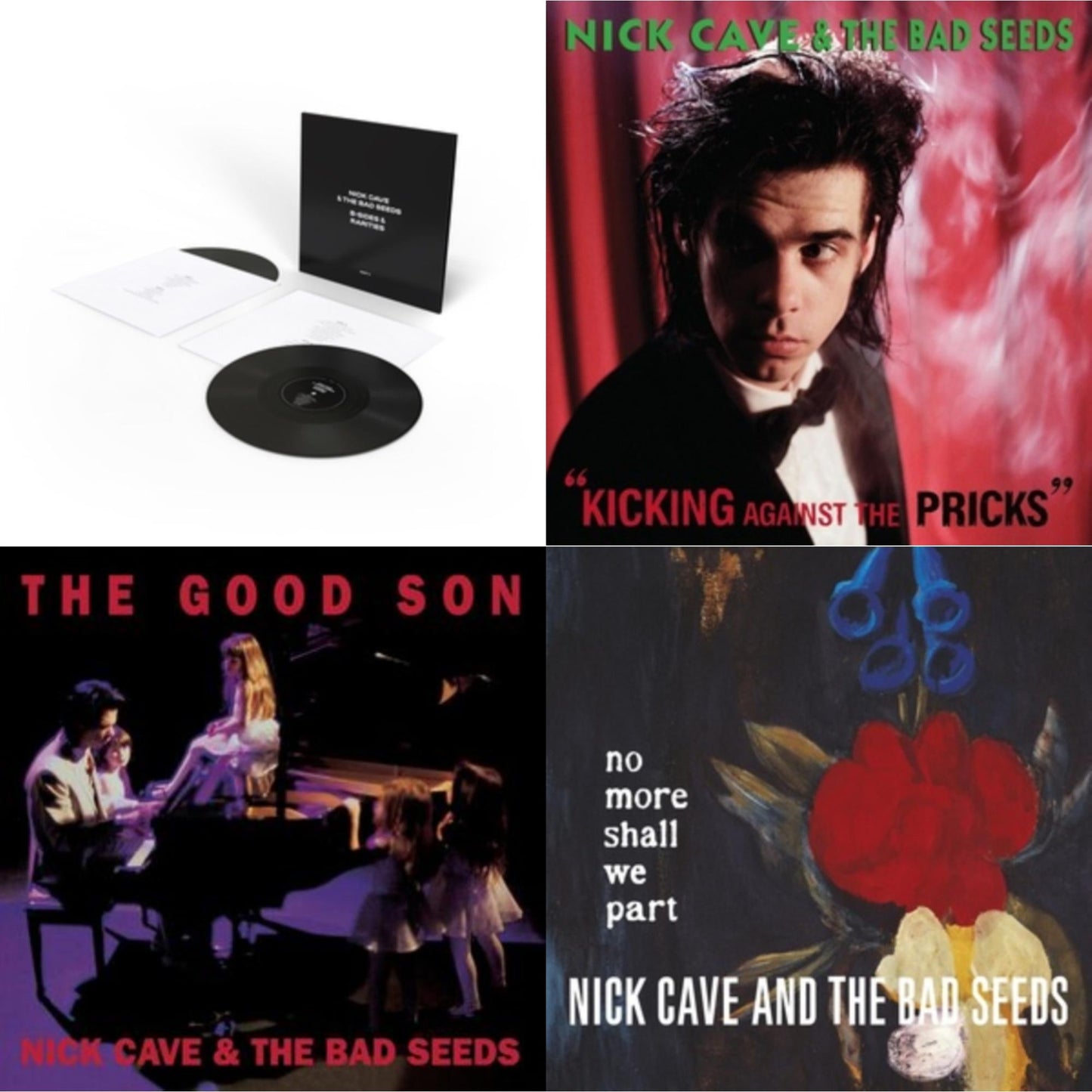 Nick & The Bad Seeds Cave - B-Sides & Rarities (Part Ii) & Kicking Against The Pricks & Good Son & No More Shall We Part (2LP)