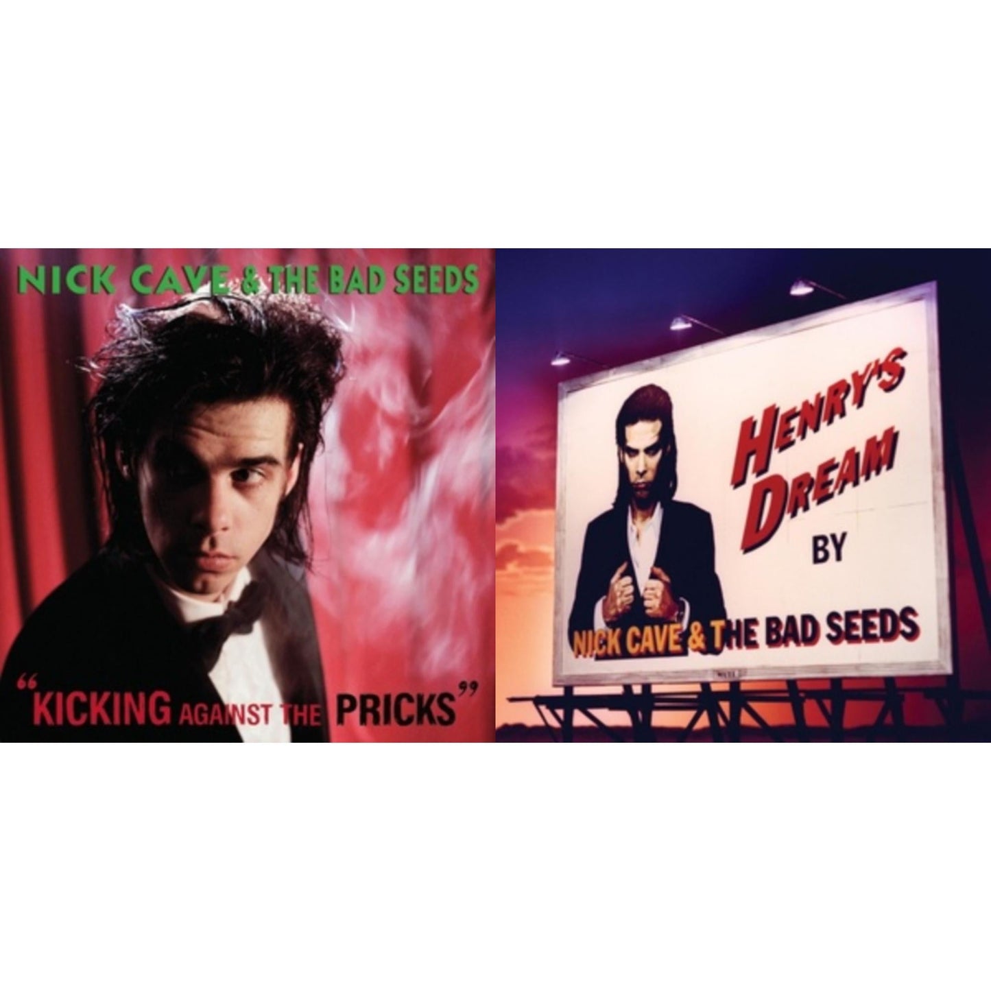 Nick & The Bad Seeds Cave - Kicking Against The Pricks & Henry's Dream - LP Vinyl Bundle