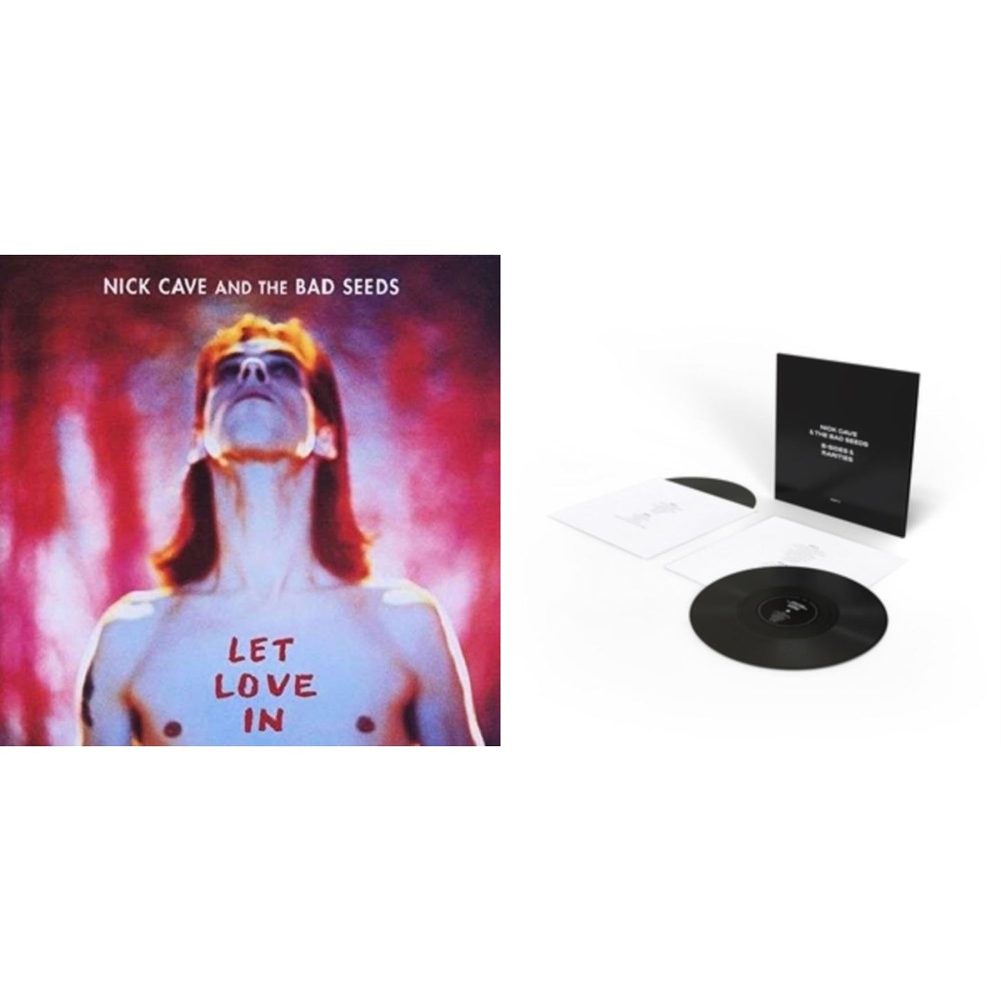 Nick & The Bad Seeds Cave - B-Sides & Rarities (Part Ii) & Let Love In - LP Vinyl Bundle