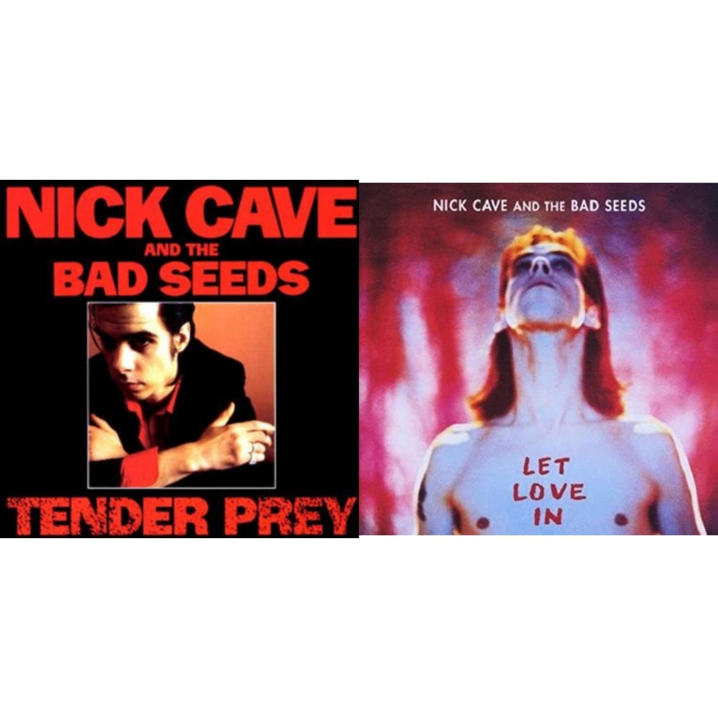 Nick & The Bad Seeds Cave - Tender Prey & Let Love In - LP Vinyl Bundle