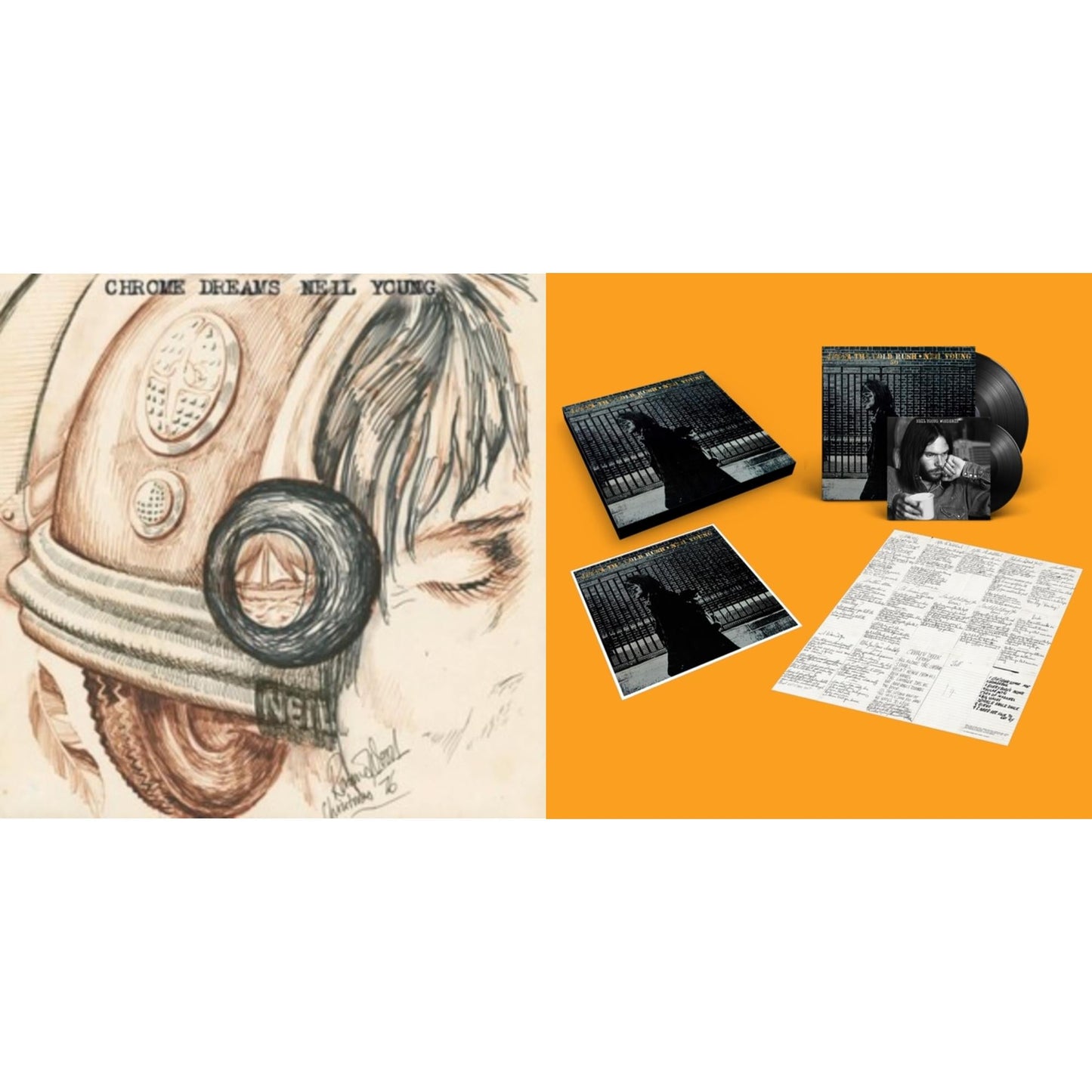 Neil Young - Chrome Dreams (2LP) & After The Gold Rush (50Th Anniv Ed)