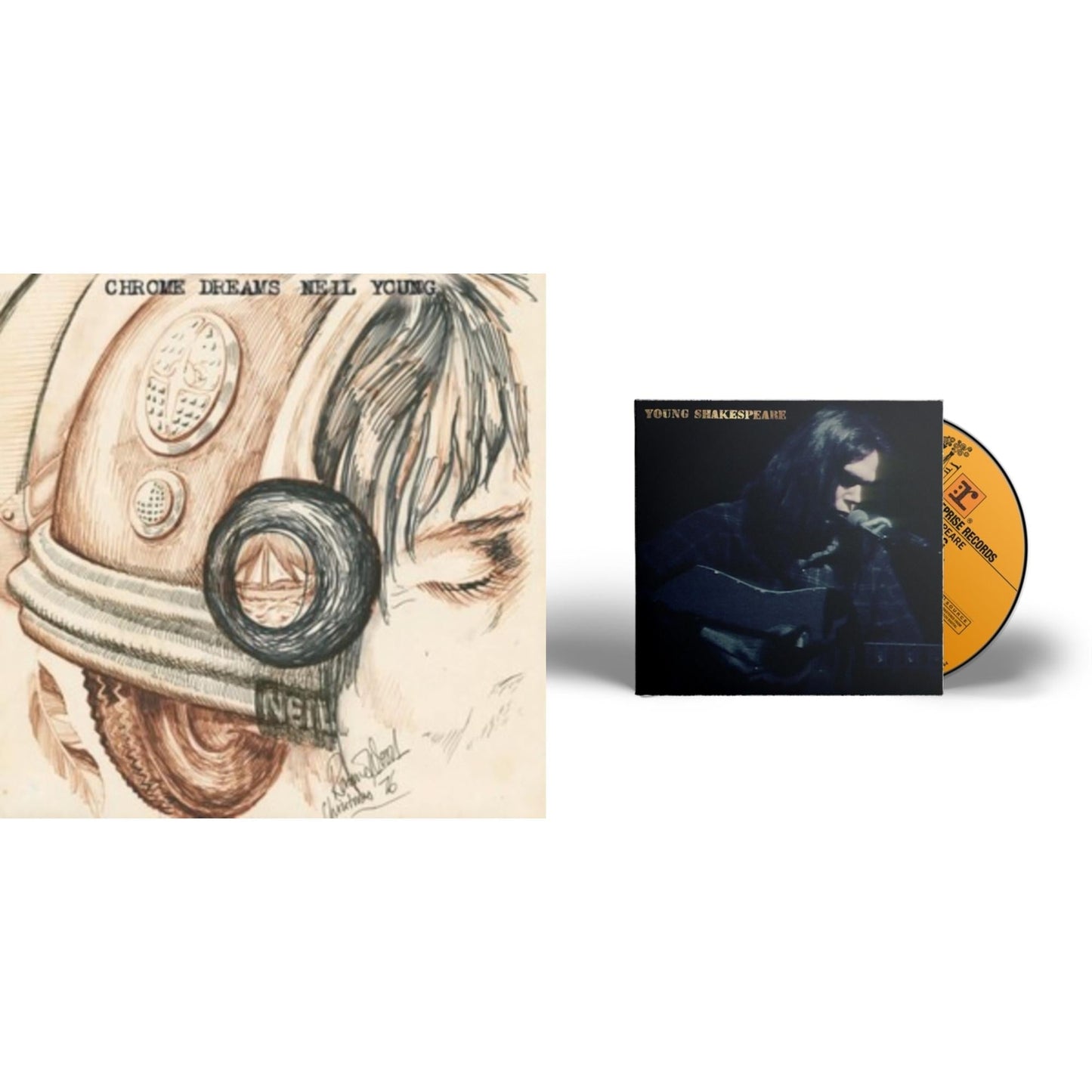 Neil Young - Chrome Dreams & Young Shakespeare - CD Bundle