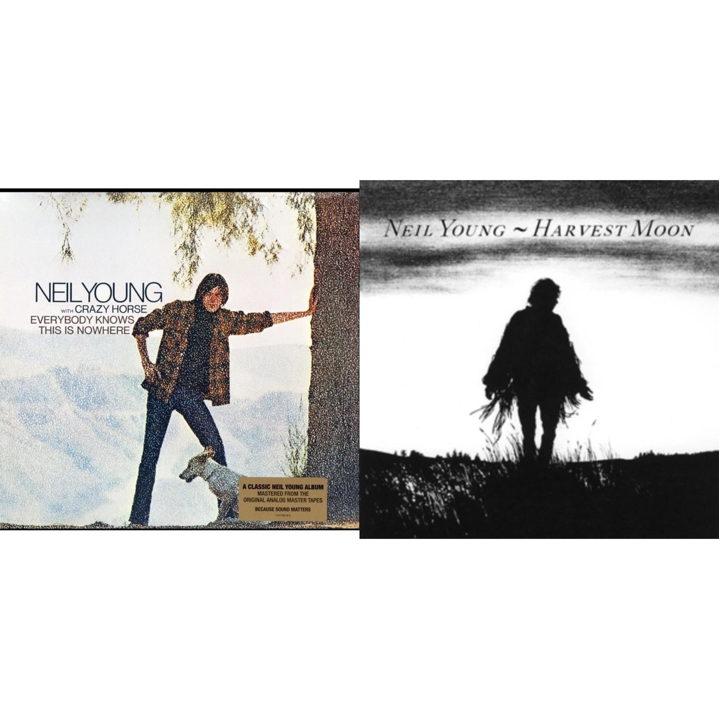 Neil Young - Harvest Moon (2LP) & Everybody Knows This Is Nowhere