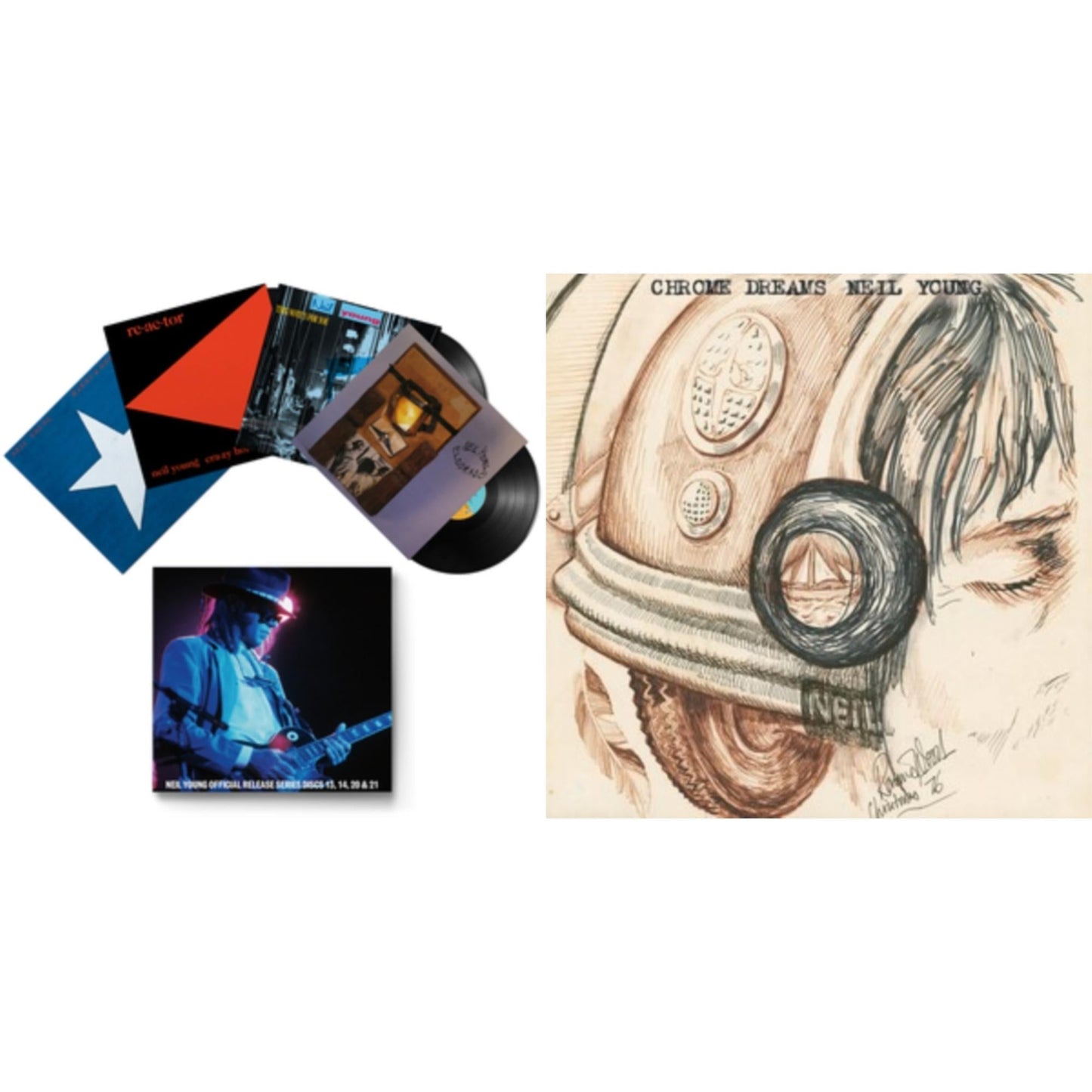 Neil Young - Chrome Dreams (2LP) & Official Release Series Discs 13, 14, 20 & 21