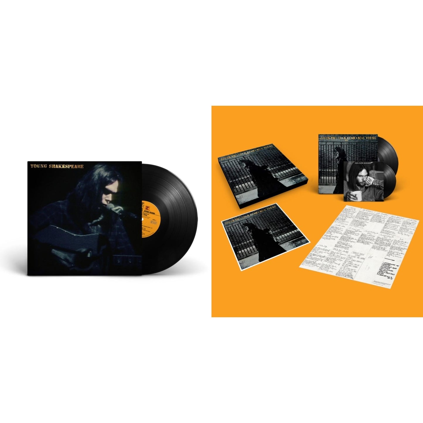 Neil Young - Young Shakespeare & After The Gold Rush (50Th Anniv Ed) - LP Vinyl Bundle
