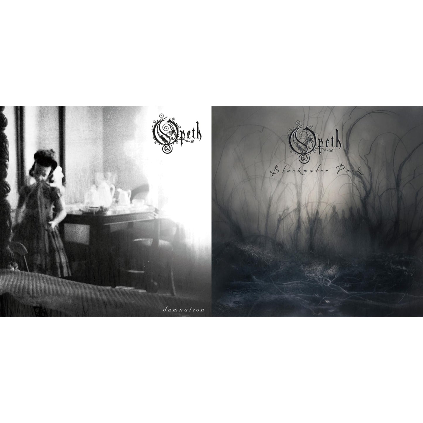 Opeth - Blackwater Park (20Th Anniversary Edition/2LP/White/Black Smokey Light Transparent Vinyl) & Damnation (20Th Anniversary Edition) (180G)