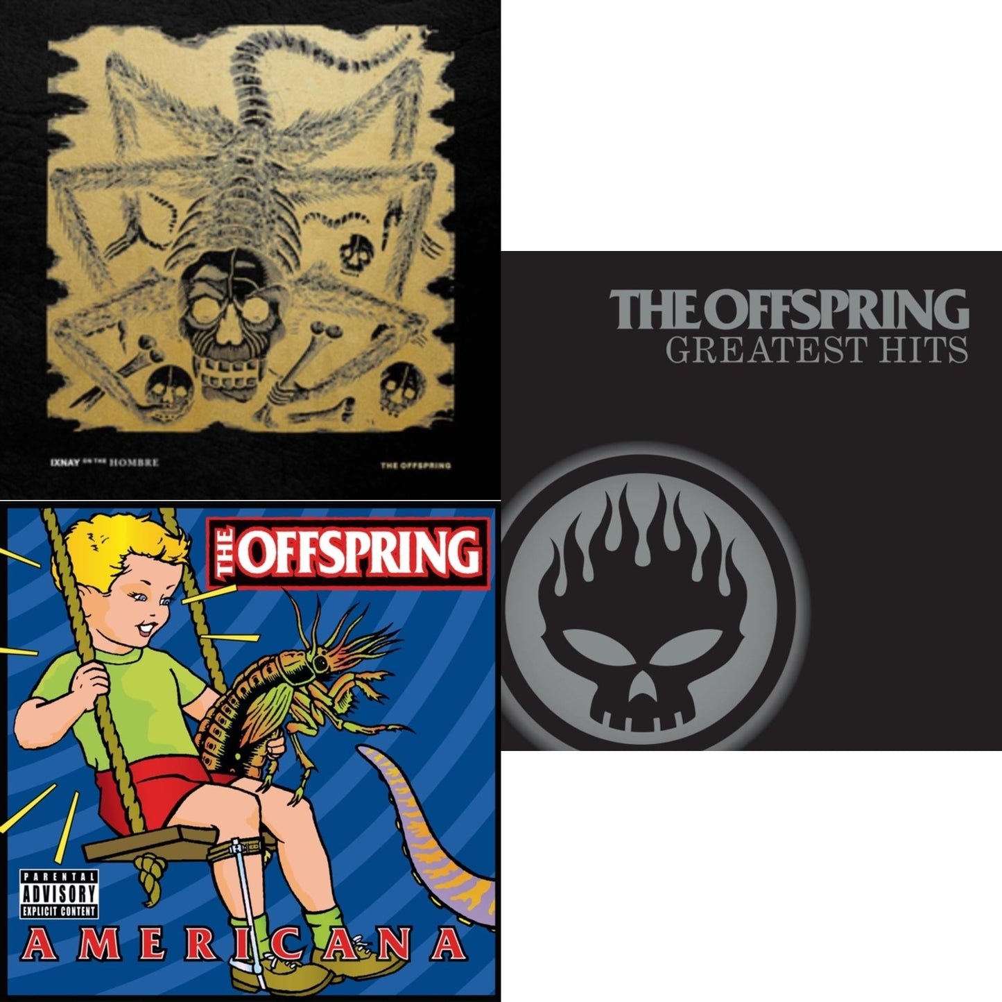 Offspring - Greatest Hits & Ixnay On The Hombre (180G/Opaque Gold LP Vinyl/Leatherette Jacket) & Americana