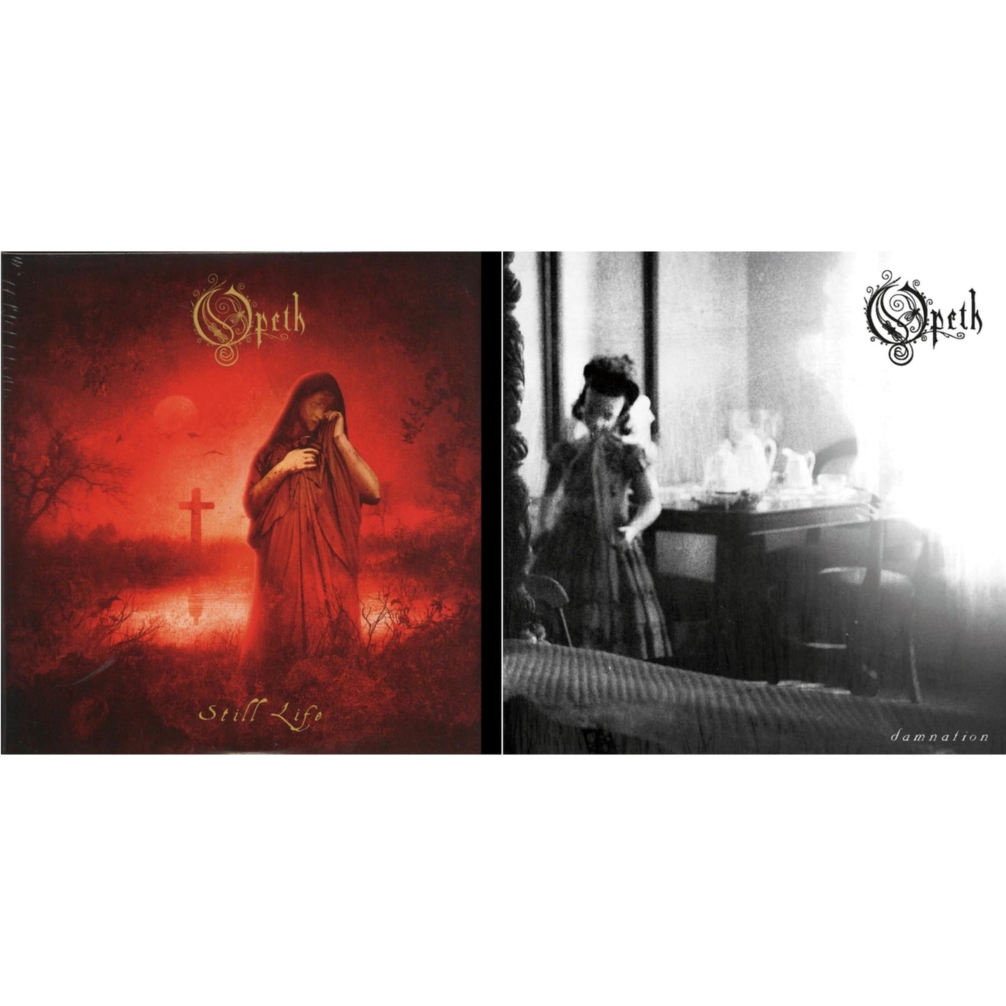 Opeth - Damnation (20Th Anniversary Edition) (180G) & Still Life - LP Vinyl Bundle