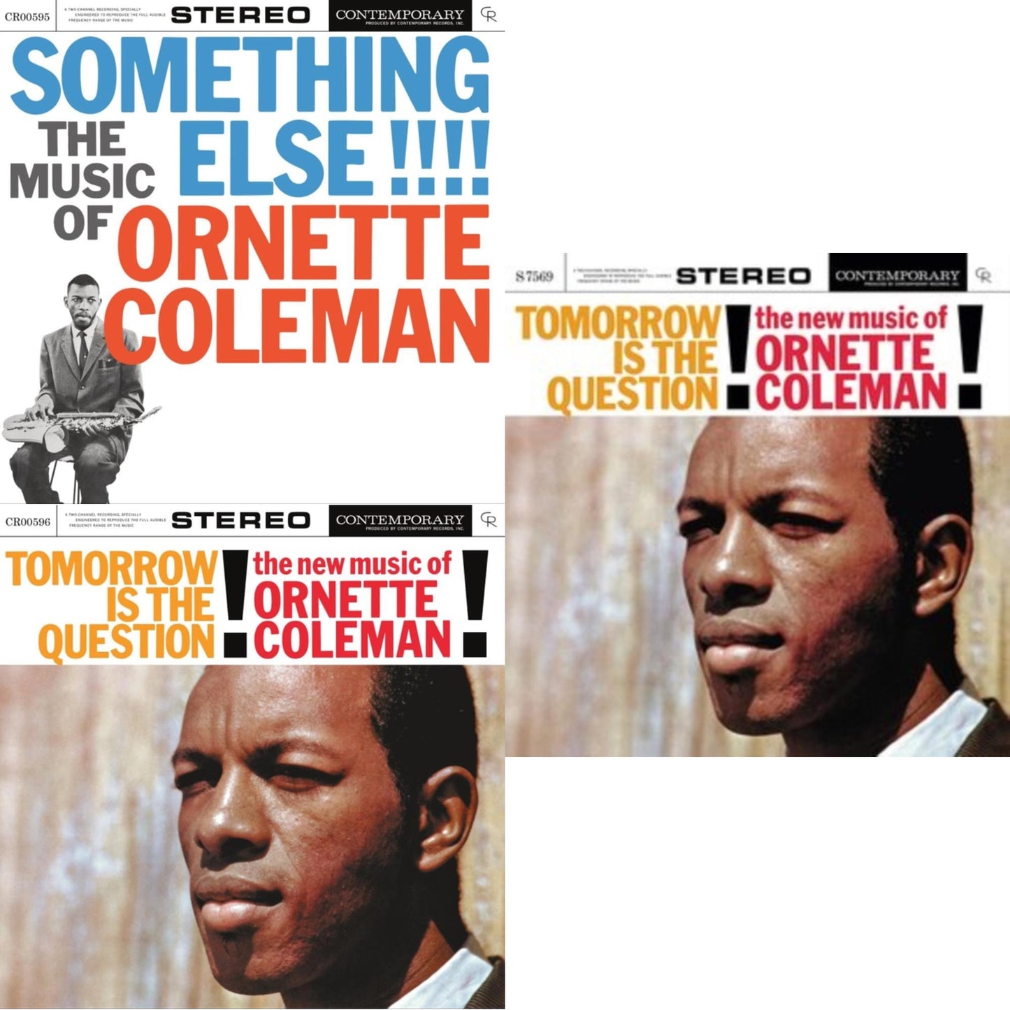 Ornette Coleman - Genesis Of Genius: The Contemporary Albums (2LP Box Set) & Something Else!!!! (Contemporary Records Acoustic Sounds Series) & Tomorrow Is The Question!
