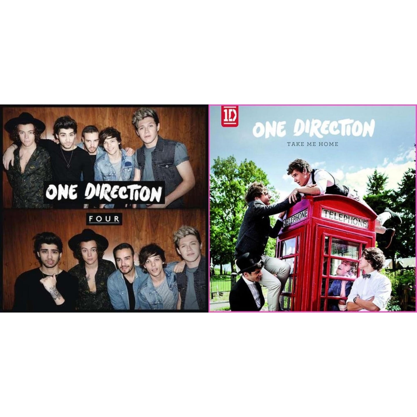 One Direction - Take Me Home & Four - CD Bundle