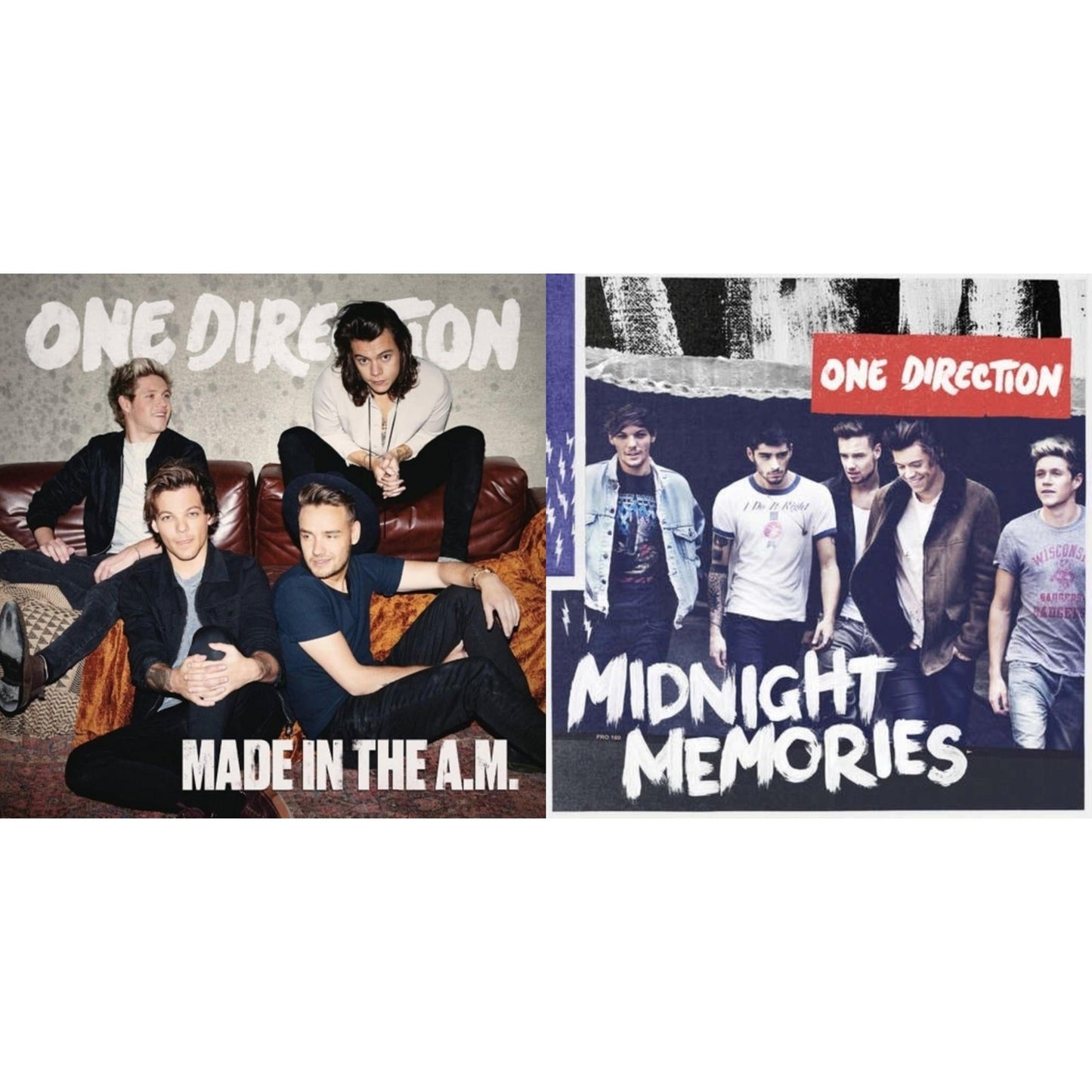 One Direction - Made In The A.M. & Midnight Memories - CD Bundle