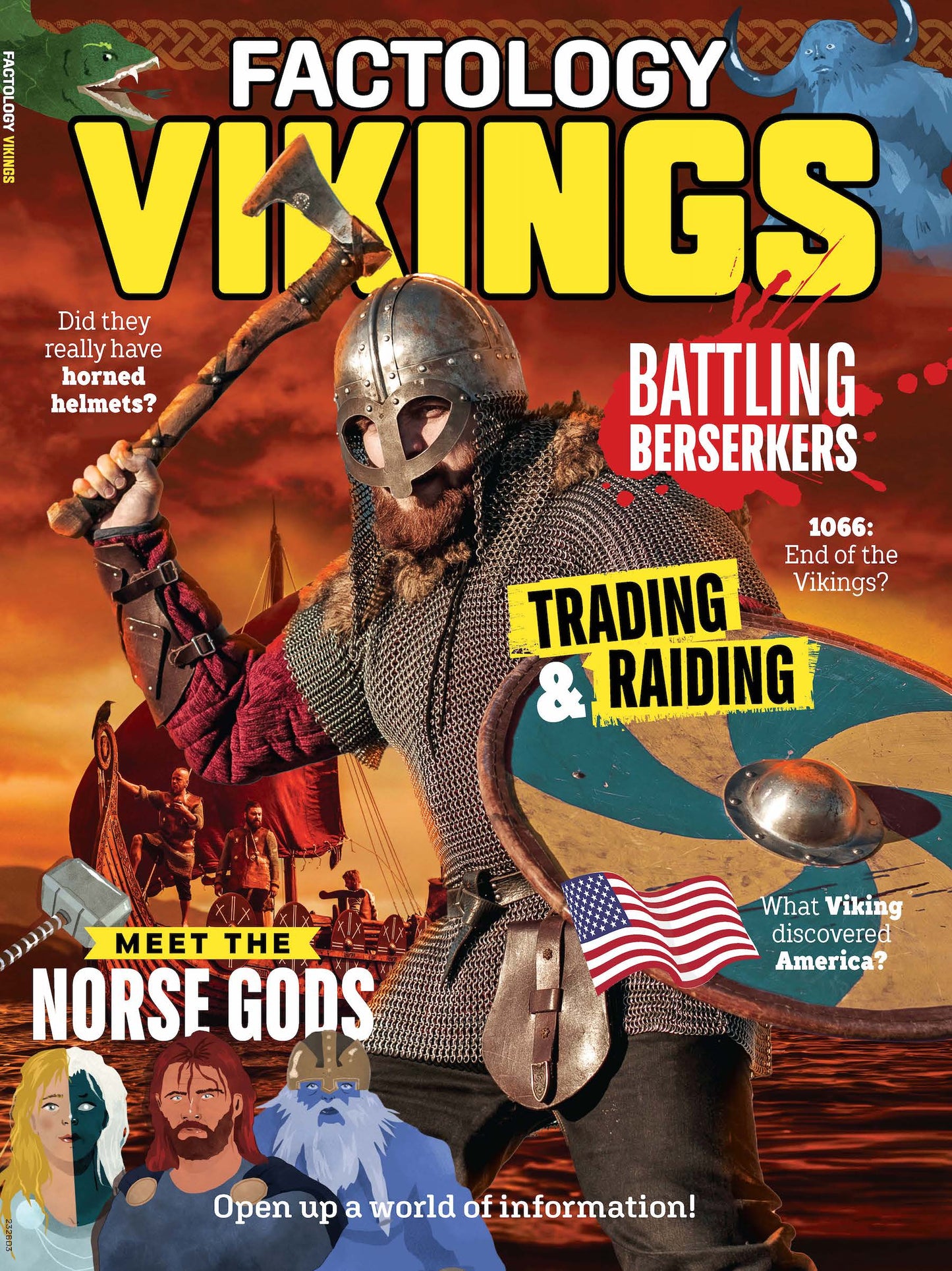 Factology - Vikings: Trading & Raiding, Battling Berserkers, Did They Really Have Horned Helmets, What Viking Discovered America, The Norse Gods, 1066 Ending Of the Vikings