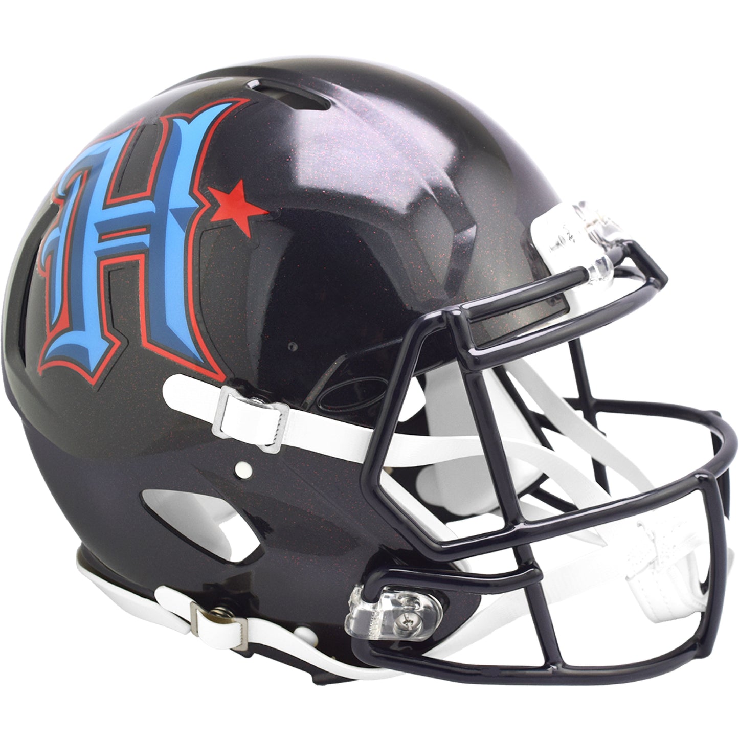 HOUSTON TEXANS Riddell 2024 On-Field Alternate #2 Speed Authentic F/S Football Helmet