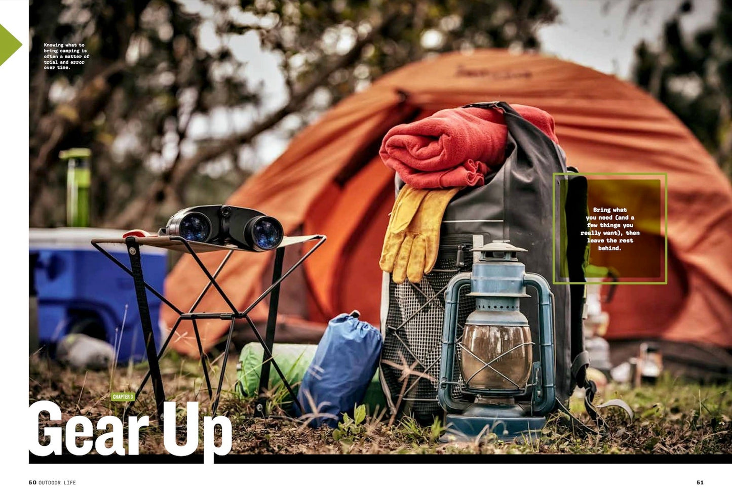 Outdoor Life - The Complete Camping Guide: 125 Tips, Must-See National Parks, All New Gear Guide, Campfire Recipes, Packing Checklists, Water Purification, Fire Starting & First Aid Essentials