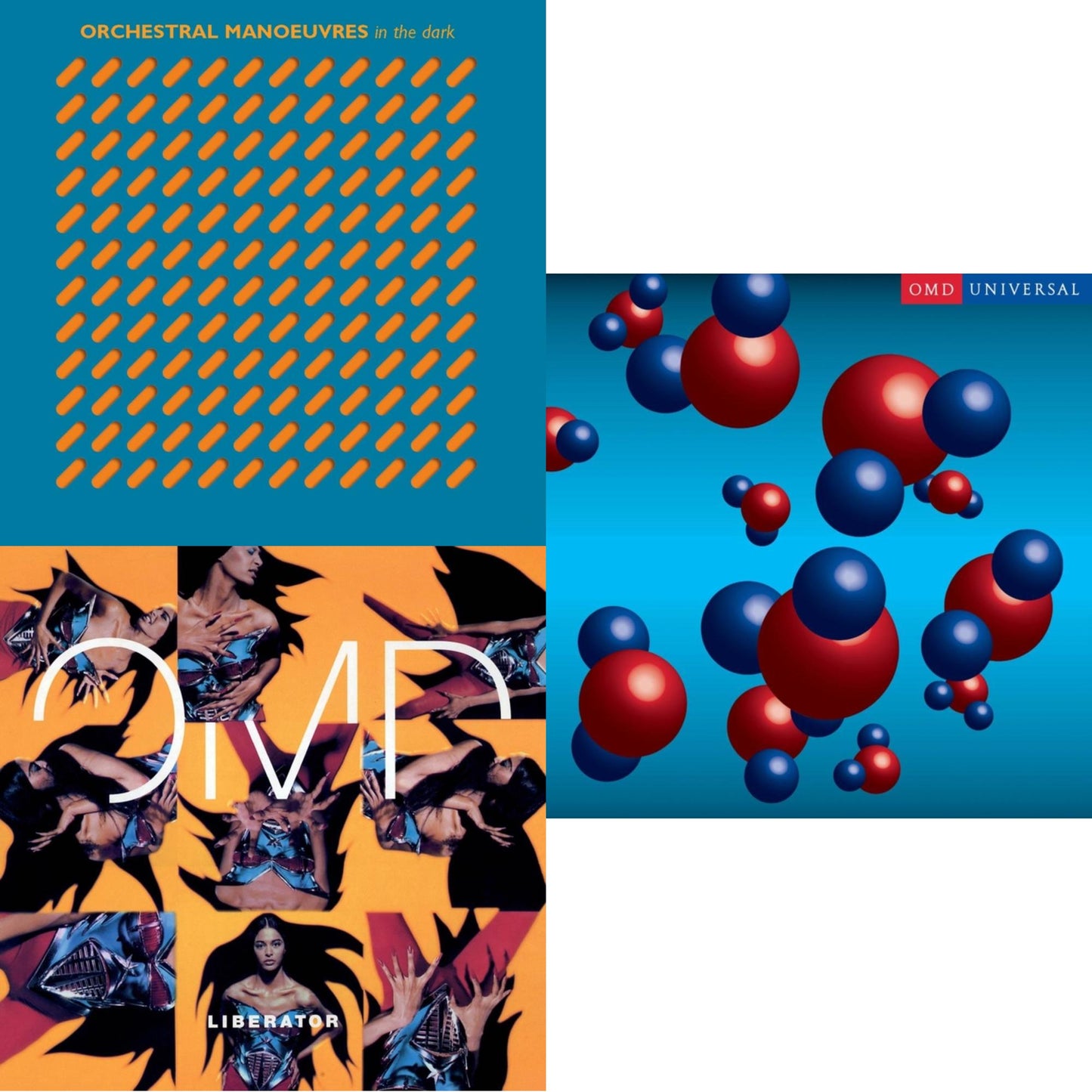 Orchestral Manoeuvres In The Dark - Orchestral Manoeuvres In The Dark & Liberator & Universal - LP Vinyl Bundle