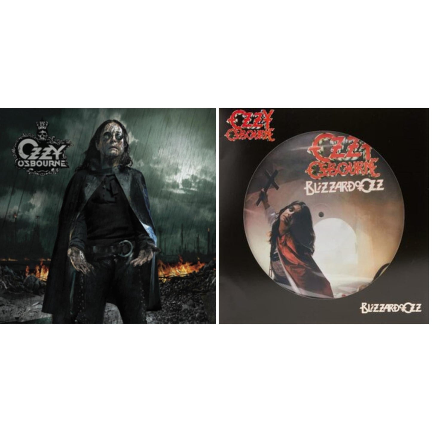 Ozzy Osbourne - Black Rain (2LP) & Blizzard Of Ozz (Picture Disc)