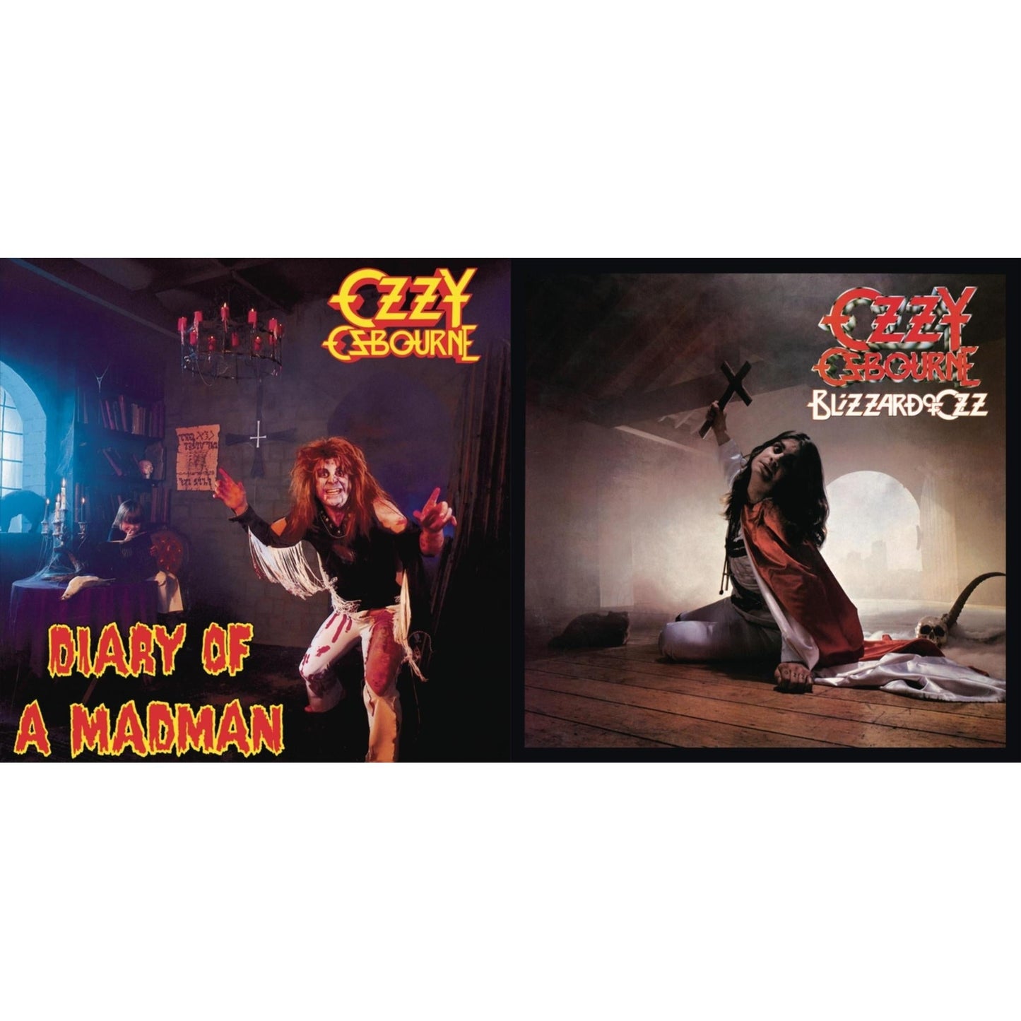 Ozzy Osbourne - Diary Of A Madman (180G) & Blizzard Of Ozz (180G/30Th Anniversary Legacy Edition) - LP Vinyl Bundle
