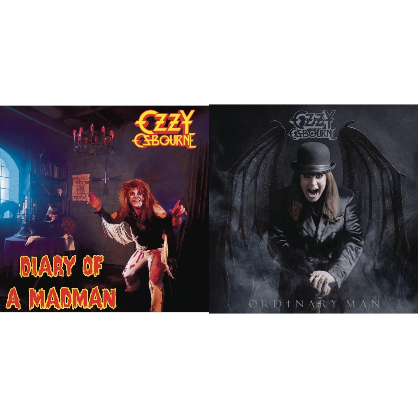 Ozzy Osbourne - Ordinary Man (140G) & Diary Of A Madman (180G) - LP Vinyl Bundle