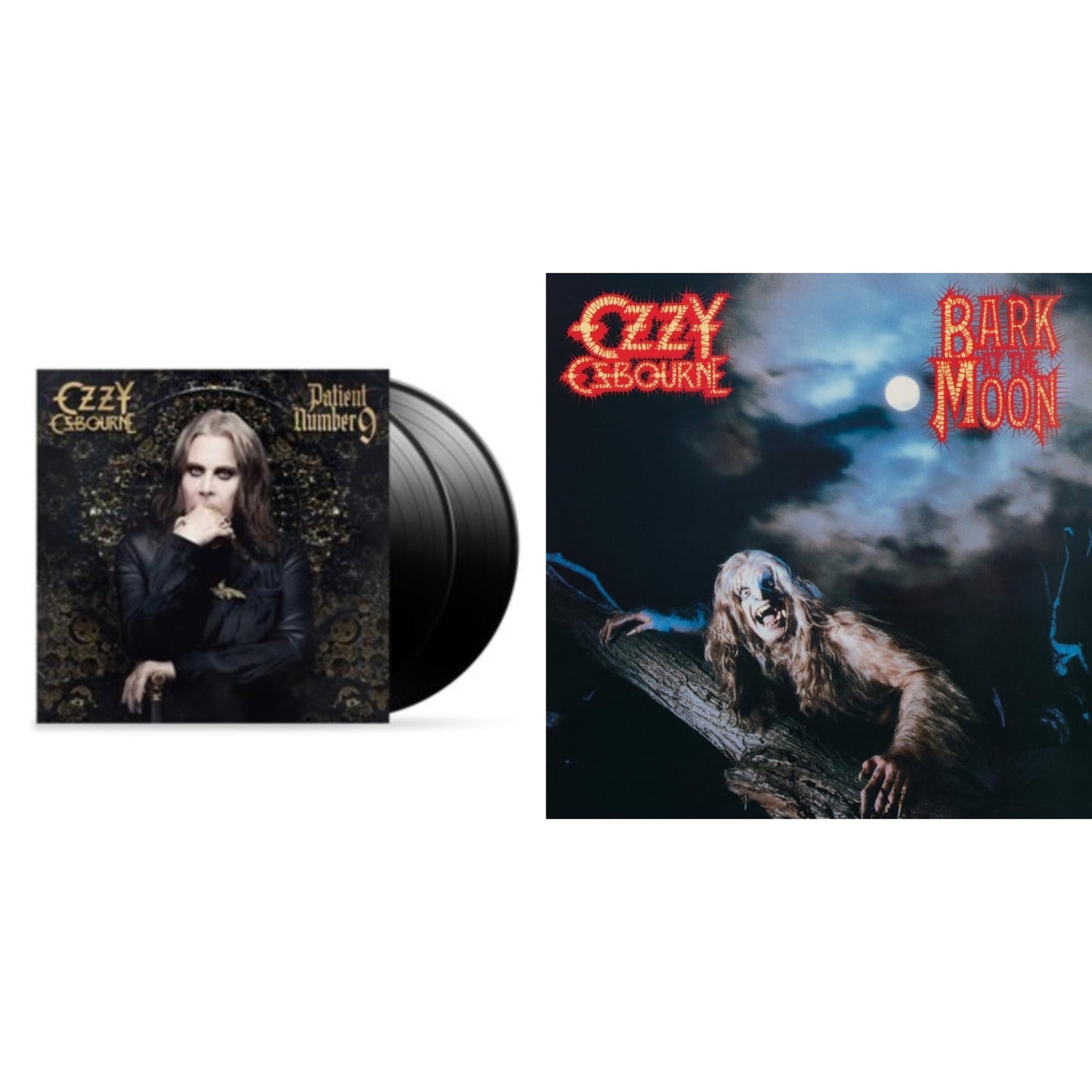 Ozzy Osbourne - Patient Number 9 & Bark At The Moon - LP Vinyl Bundle