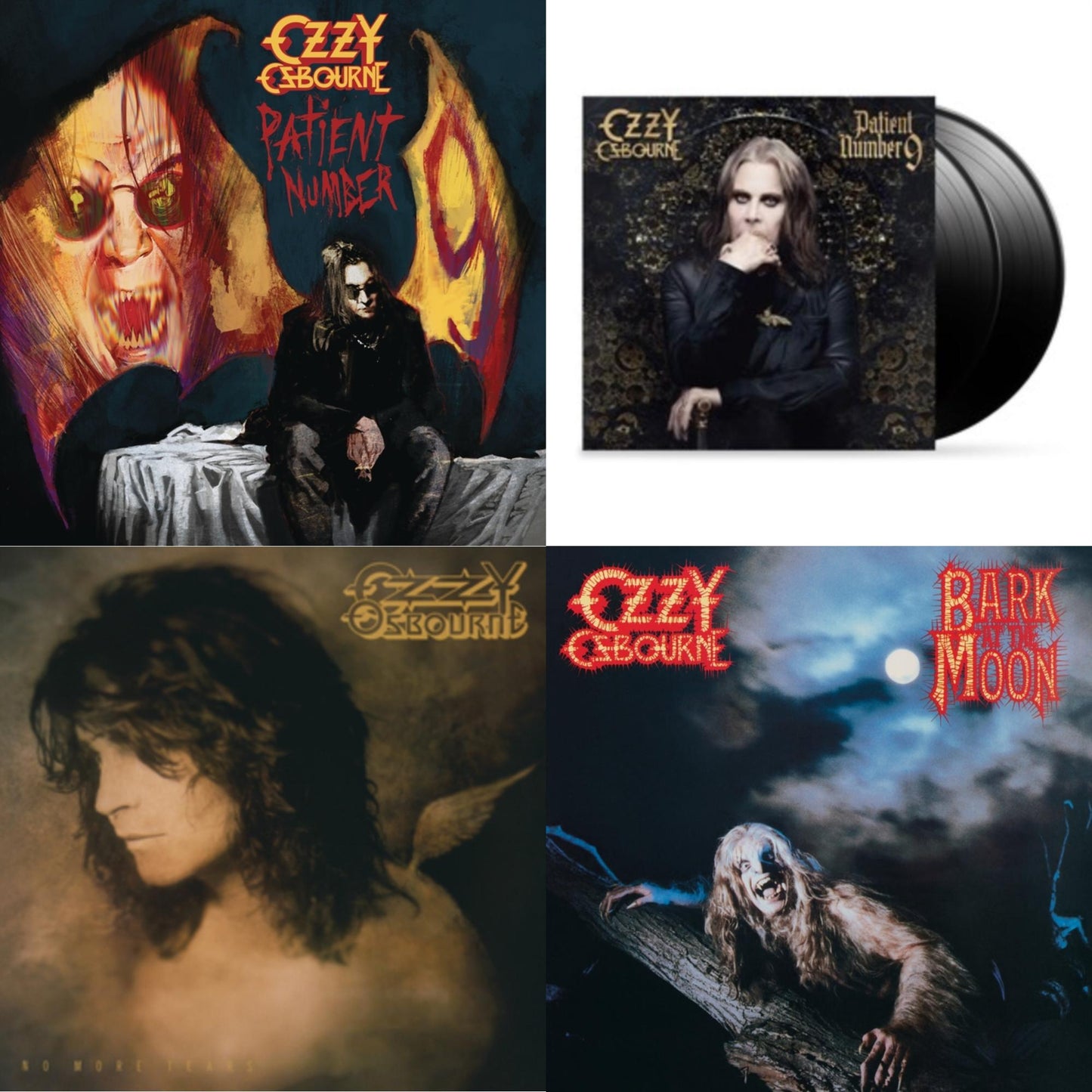 Ozzy Osbourne - Patient #9 (2LP/Alternative Todd Mcarlane Cover/Comic Book & Patient Number 9 & No More Tears (2LP) & Bark At The Moon