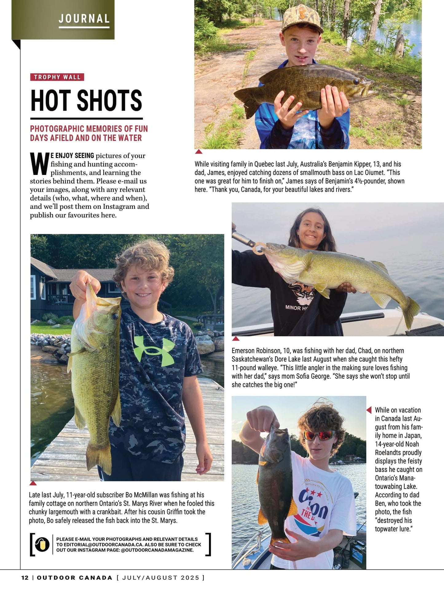 Outdoor Canada - Summer 2025: Our Great Land, Canada’s Wild Landscapes & Greatest Outdoor Achievements, Best Barbless Fishing Techniques, Essential Bird Hunts, Must-Do Bucket-List Destinations & More!