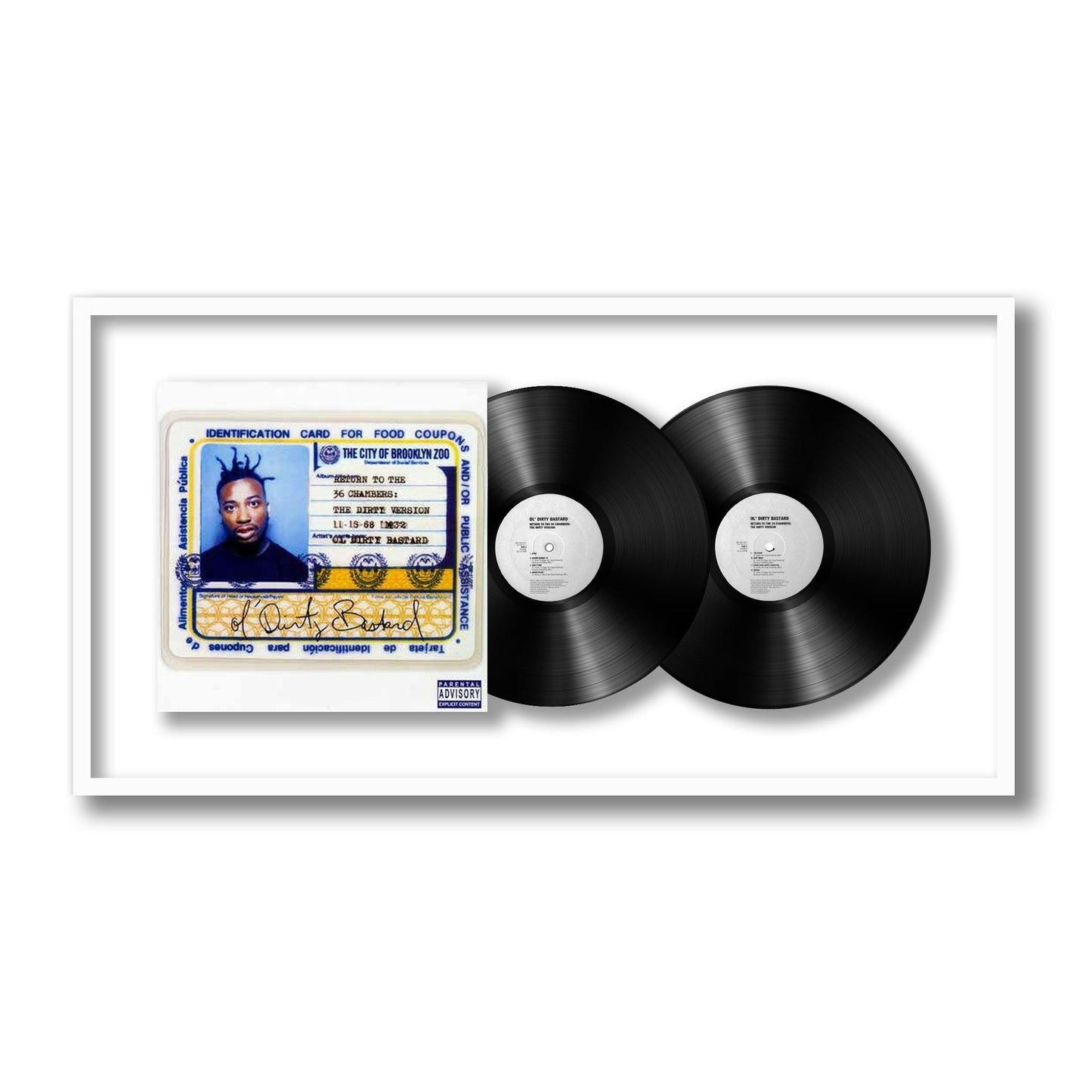 Ol' Dirty Bastard Return To The 36 Chambers Framed Vinyl Record
