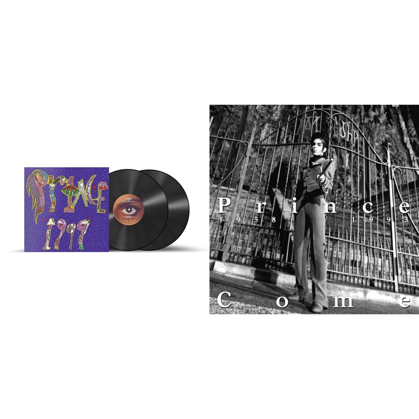 Prince - 1999 (X) & Come - LP Vinyl Bundle