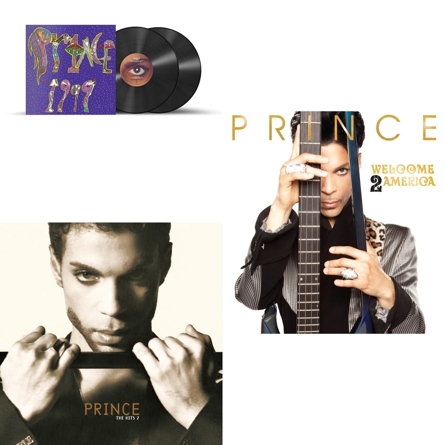Prince - Welcome 2 America (2LP) & 1999 (X) & Hits 2 (X) (2LP)