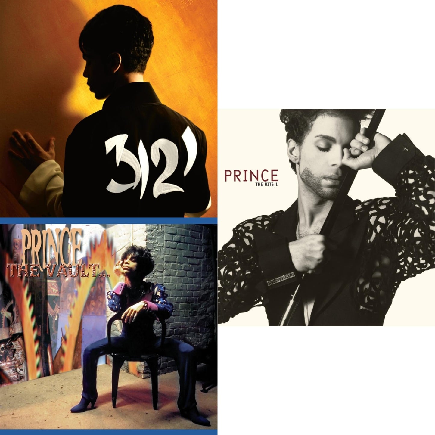 Prince - 3121 (2 LP) (150G Vinyl/ Purple Vinyl) & Vault - Old Friends 4 Sale & Hits 1 (X) (2LP)