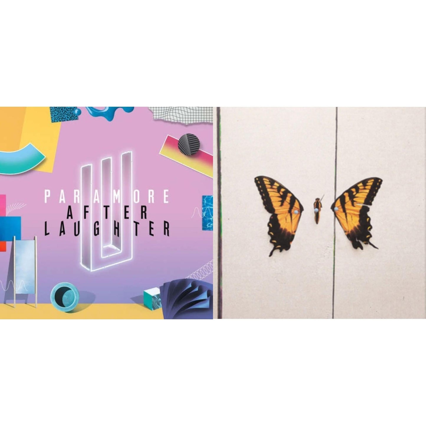 Paramore - After Laughter (Black & White Marble LP Vinyl/Dl Card) (I) & Brand New Eyes