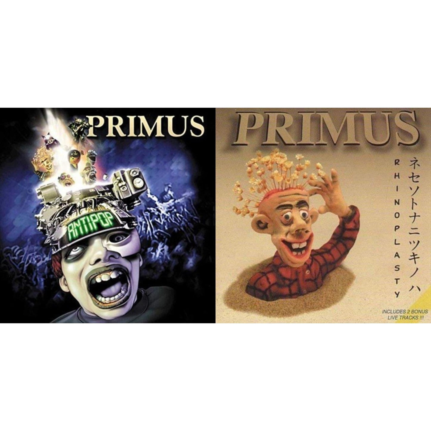 Primus - Antipop (2 LP) & Rhinoplasty (2 LP)